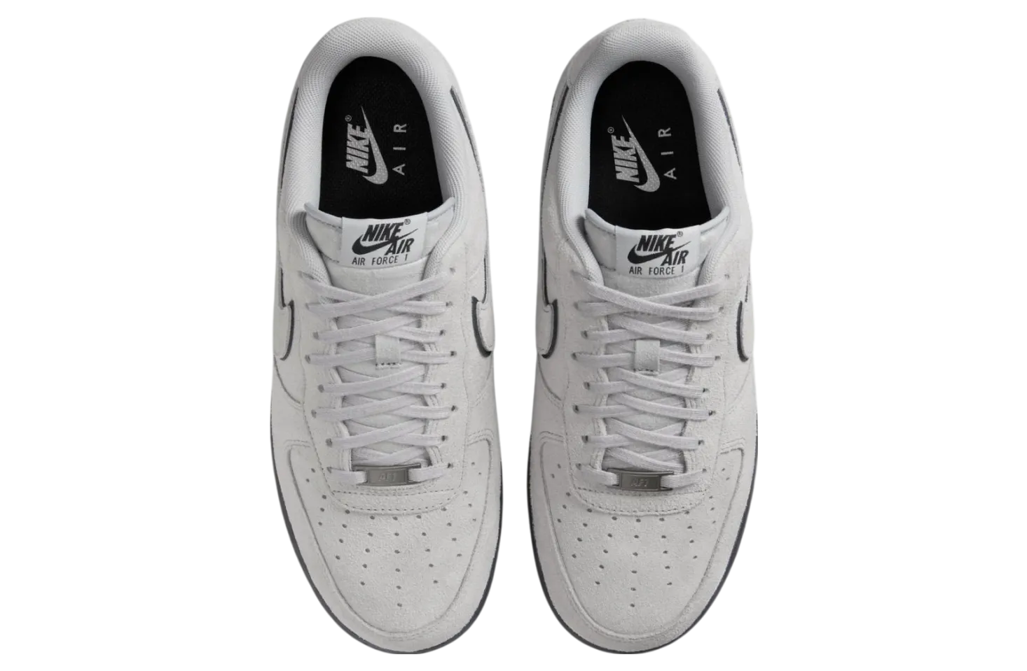 nike air force 1 low light smoke grey black 2