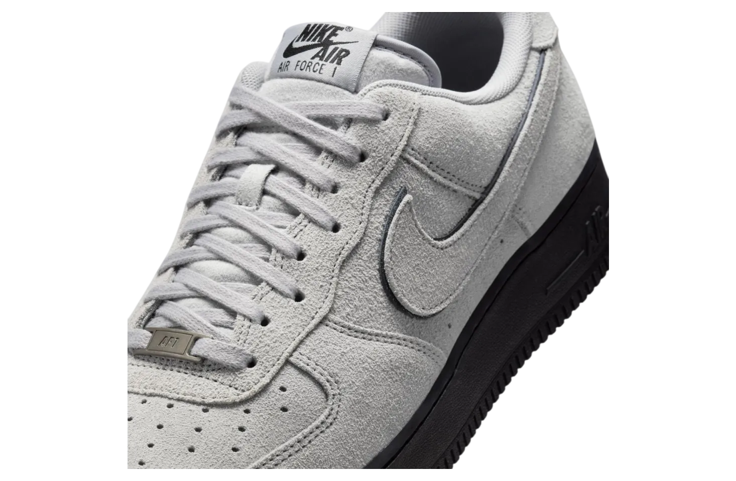 nike air force 1 low light smoke grey black 5