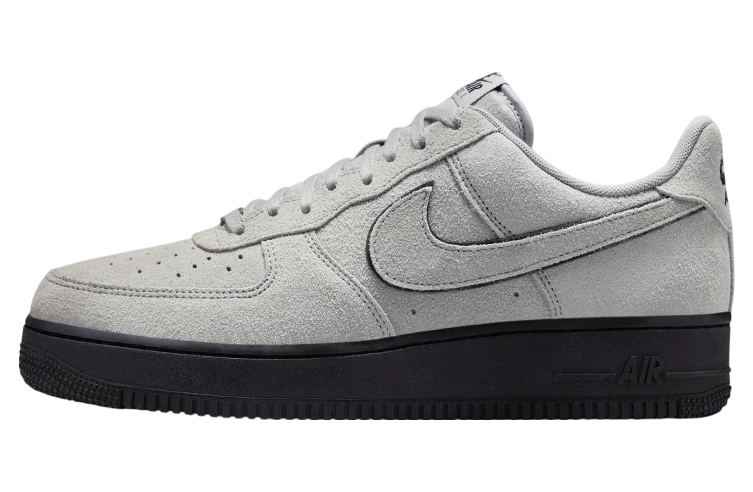 nike air force 1 low light smoke grey black