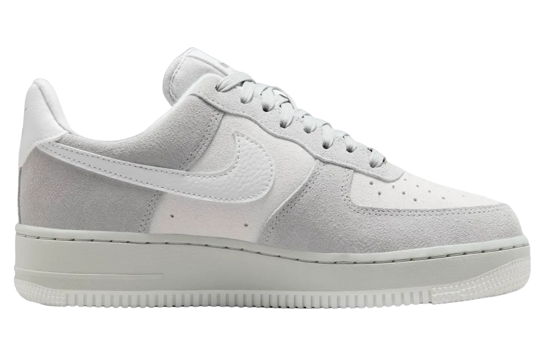 nike air force 1 low light smoke grey metallic silver 1