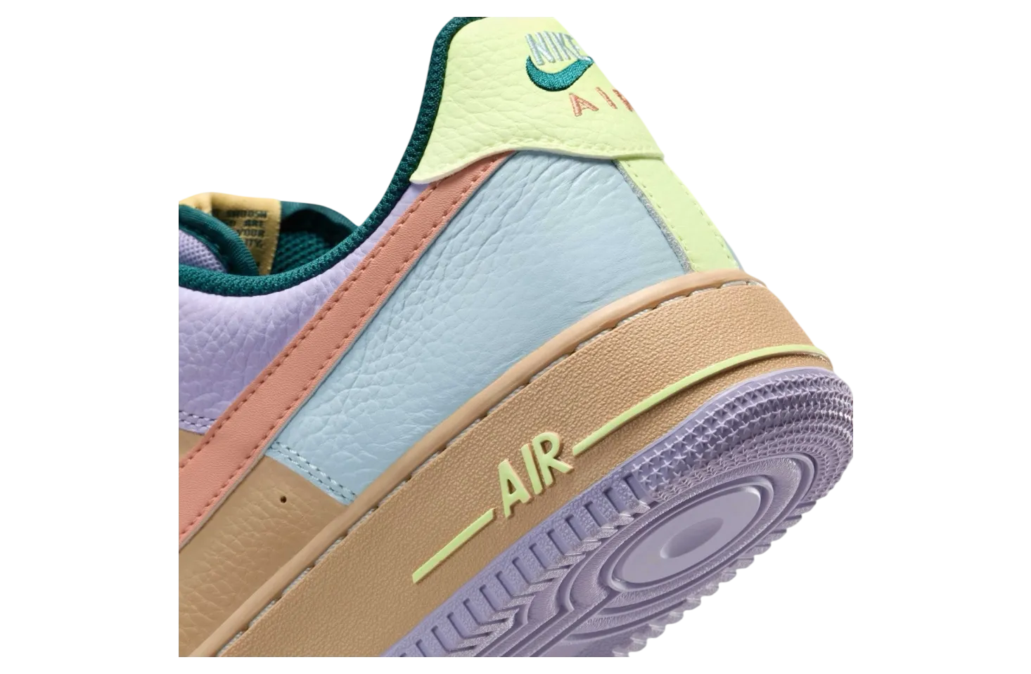 nike air force 1 low multi pastel 6