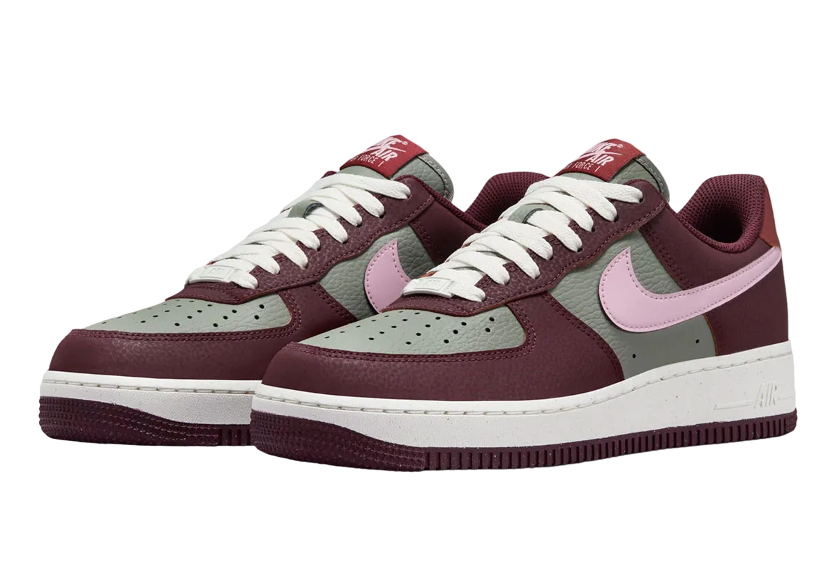 nike air force 1 low next nature burgundy crush 0