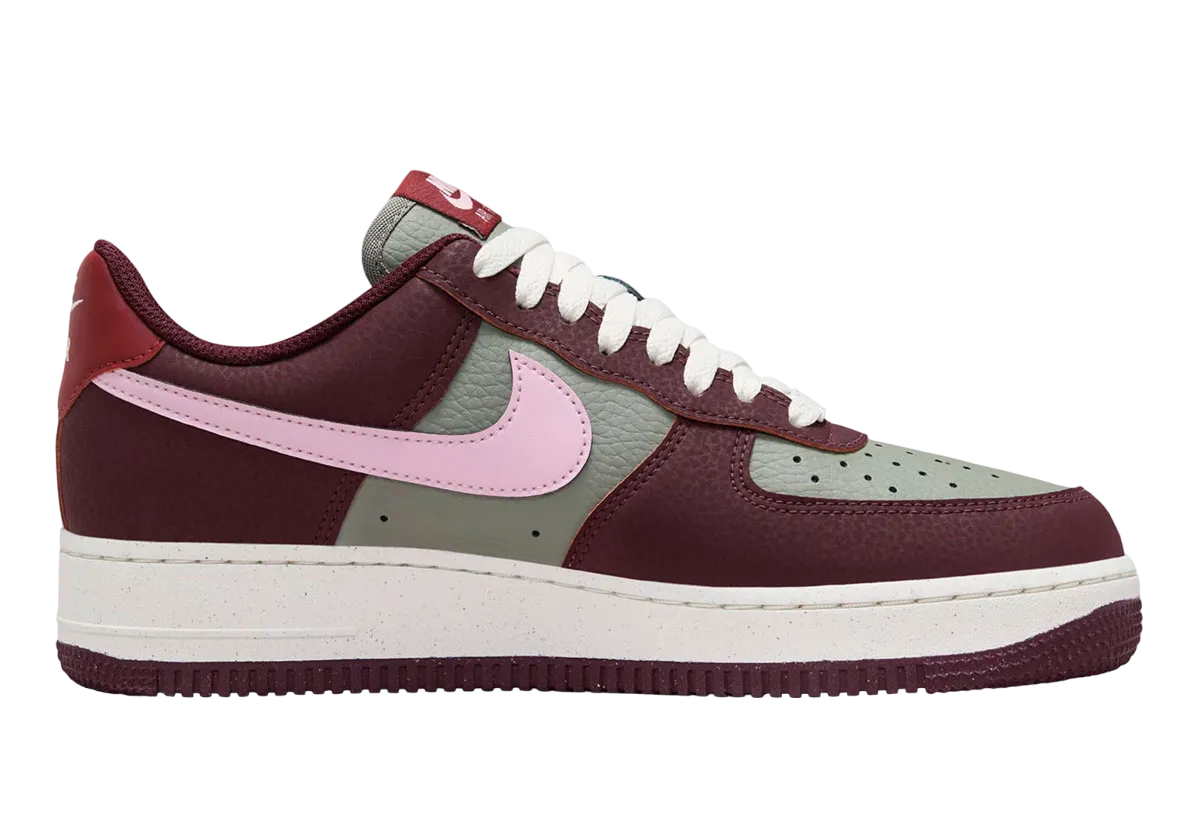 nike air force 1 low next nature burgundy crush 1