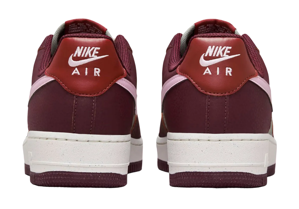 nike air force 1 low next nature burgundy crush 3