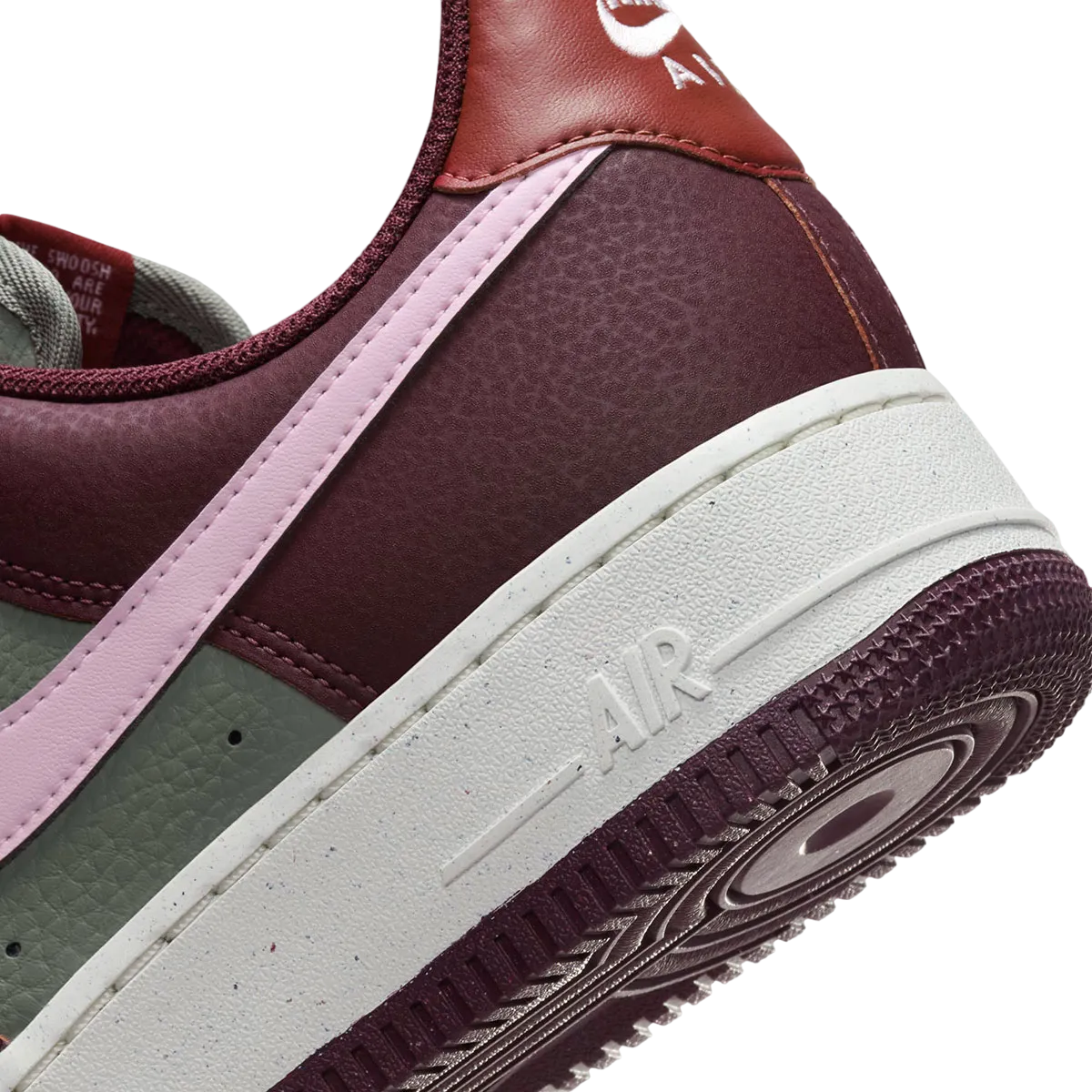 nike air force 1 low next nature burgundy crush 5