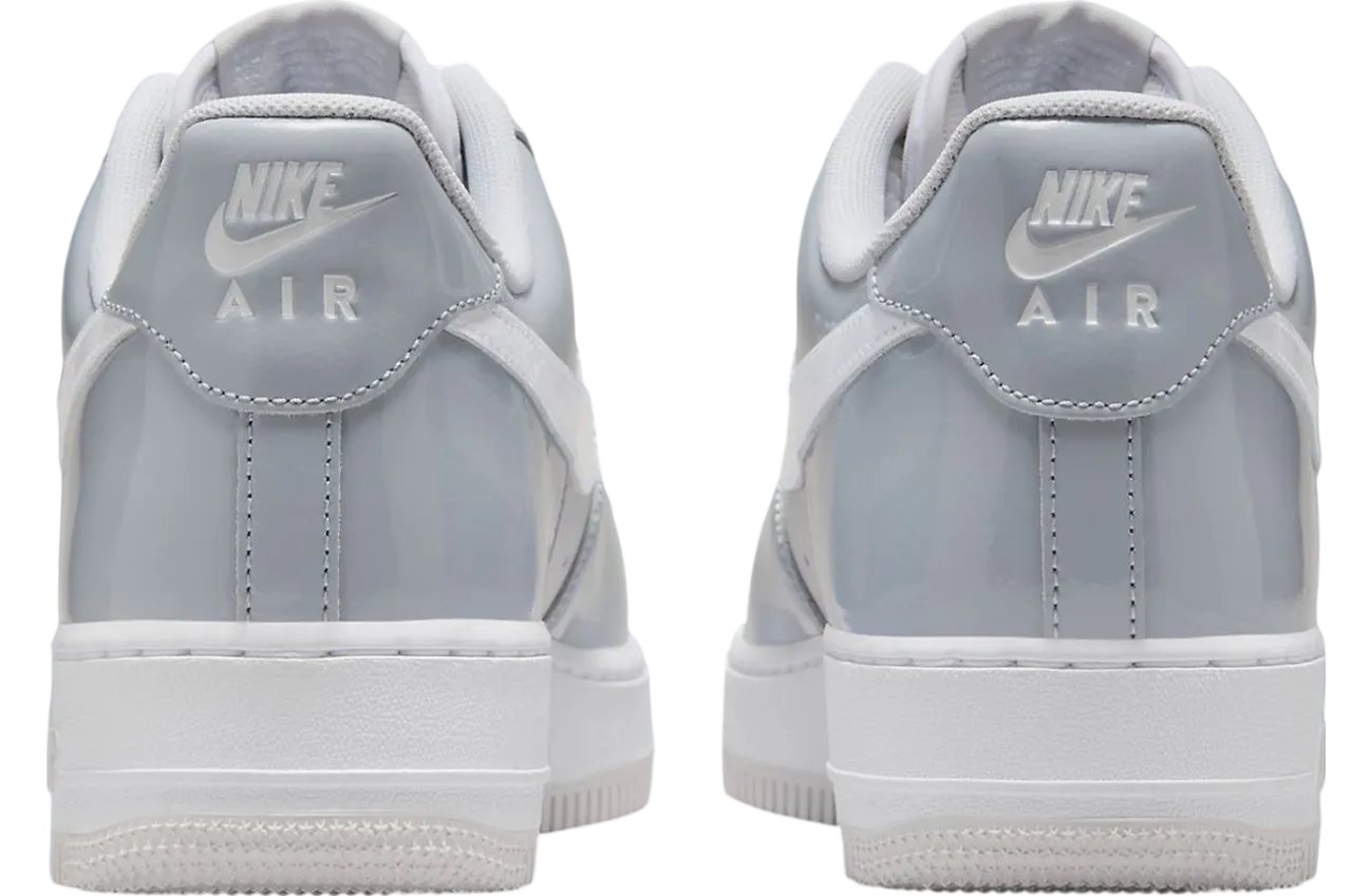 nike air force 1 low patent leather wolf grey vast grey 3