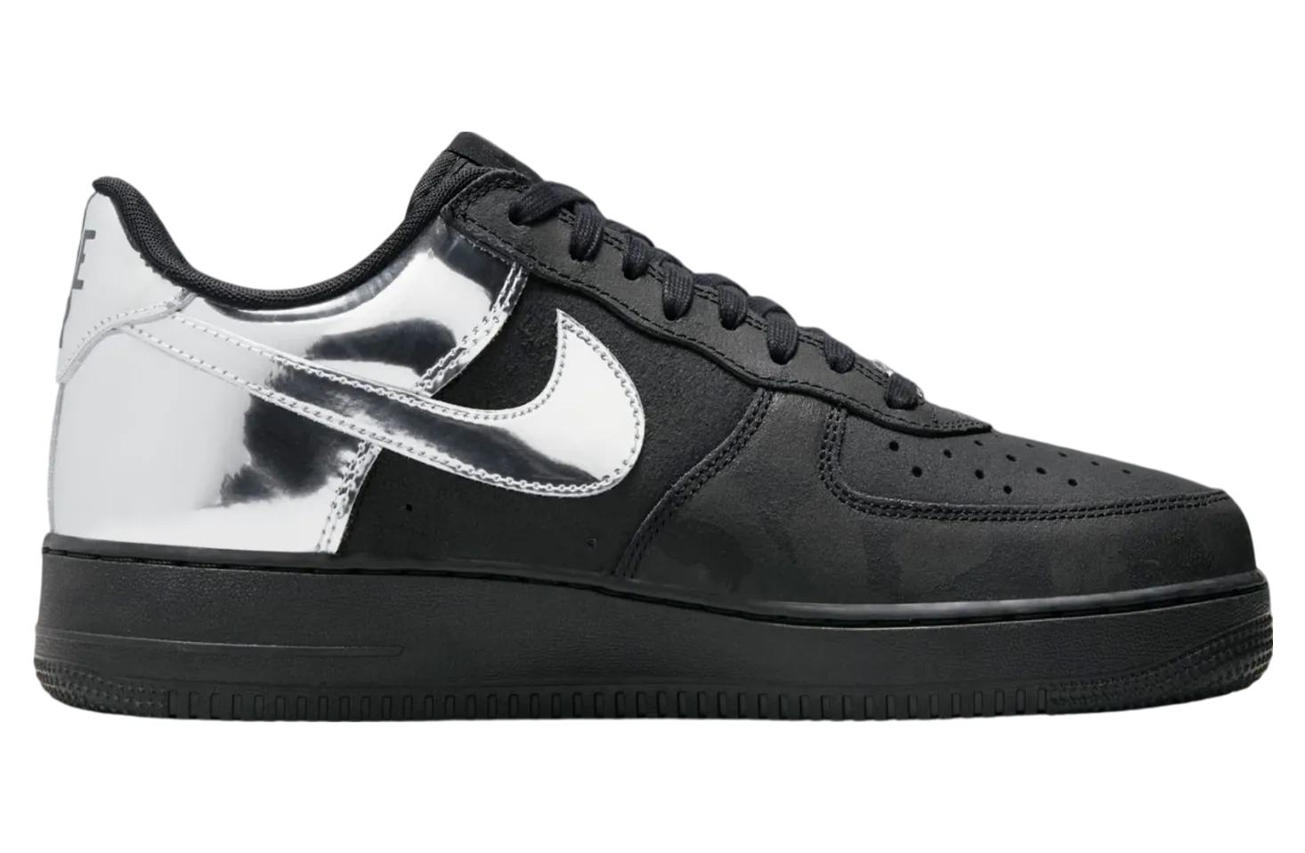 nike air force 1 low reflective liquid metal 1