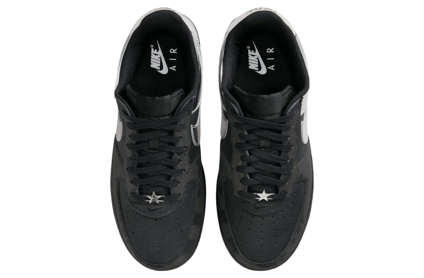 nike air force 1 low reflective liquid metal 2