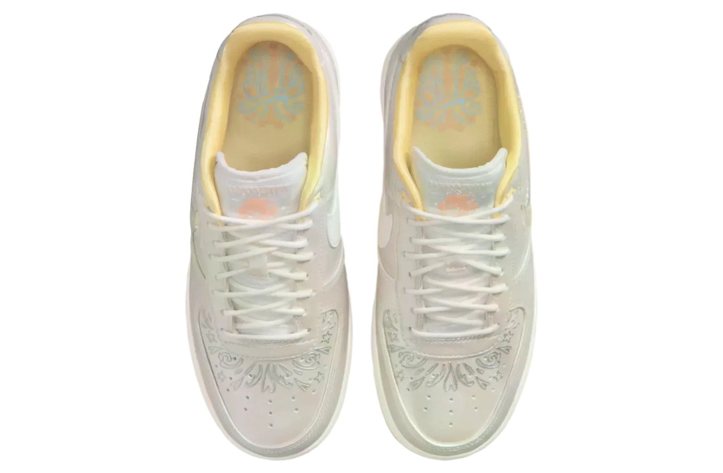 nike air force 1 low sail mist orange 1