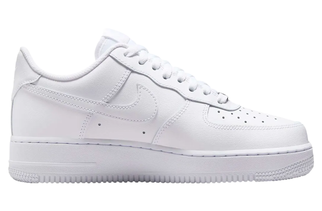 nike air force 1 low shredded metal swoosh white black 1