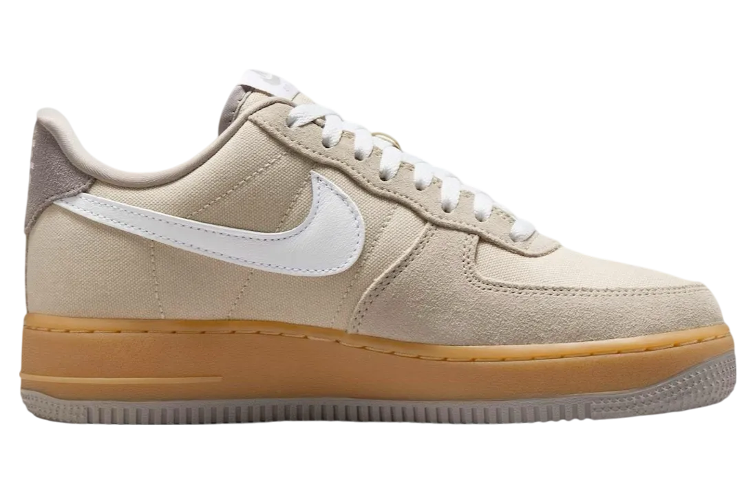 nike air force 1 low suede canvas khaki 1