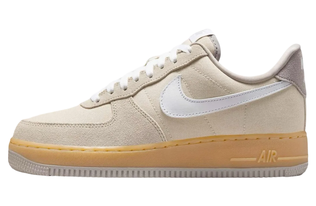 nike air force 1 low suede canvas khaki