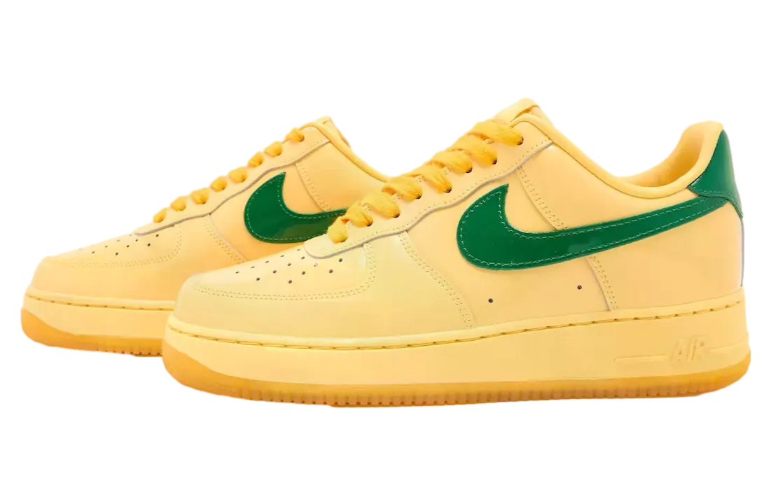 nike air force 1 low topaz gold pine green 0