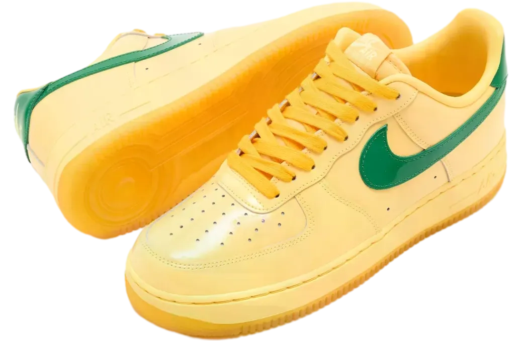 nike air force 1 low topaz gold pine green 3