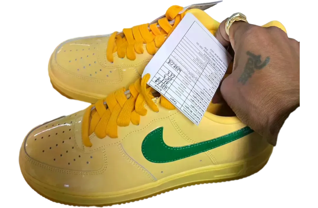 nike air force 1 low topaz gold pine green