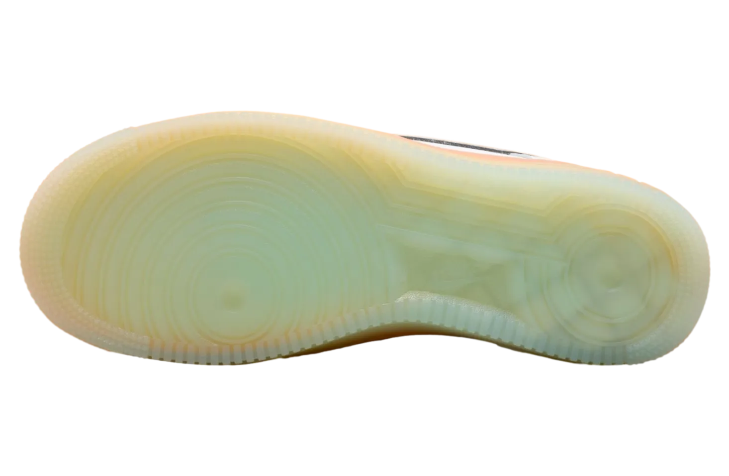 nike air force 1 low white black orange peel 6