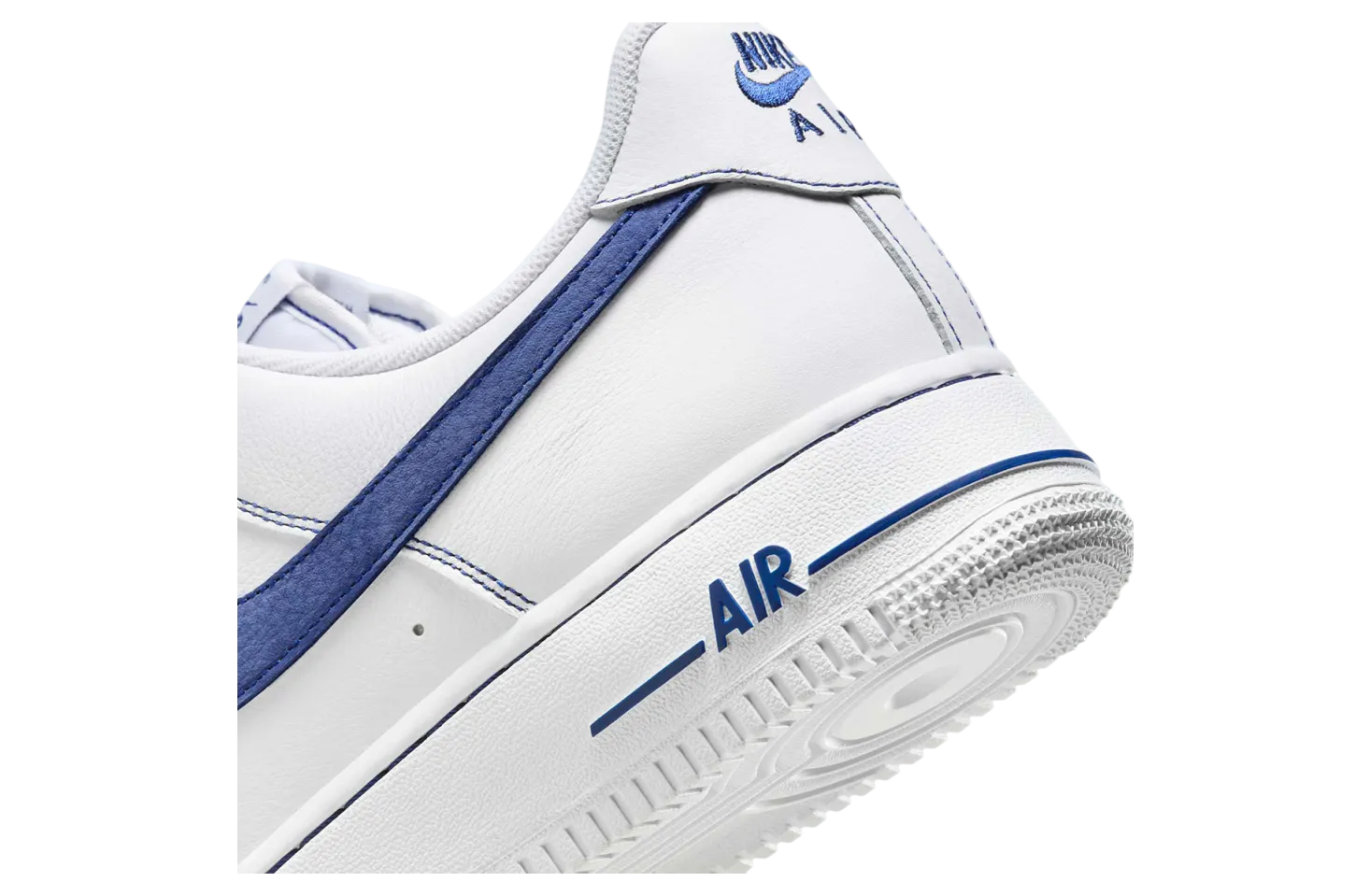 nike air force 1 low white blue contrast stitch 6