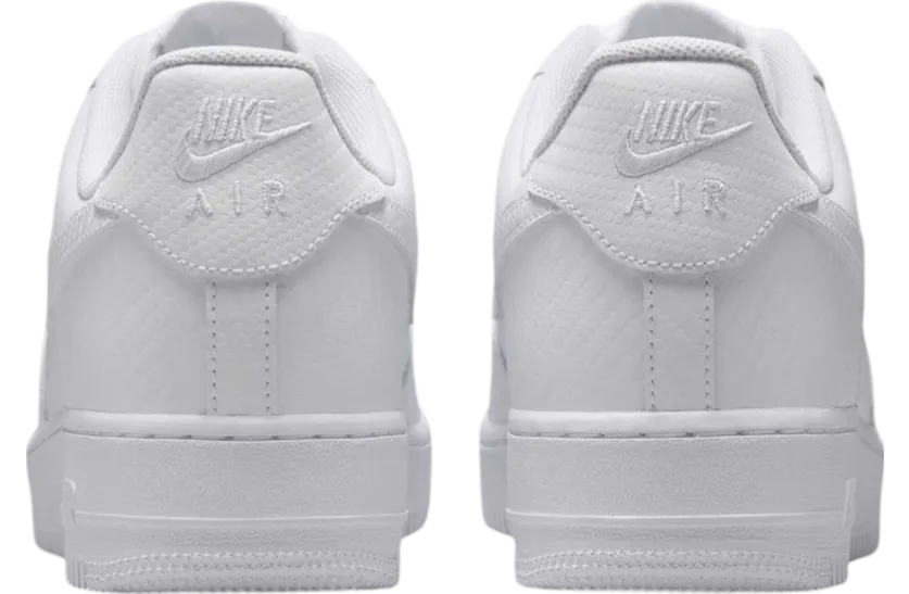 nike air force 1 low white carbon fiber 3