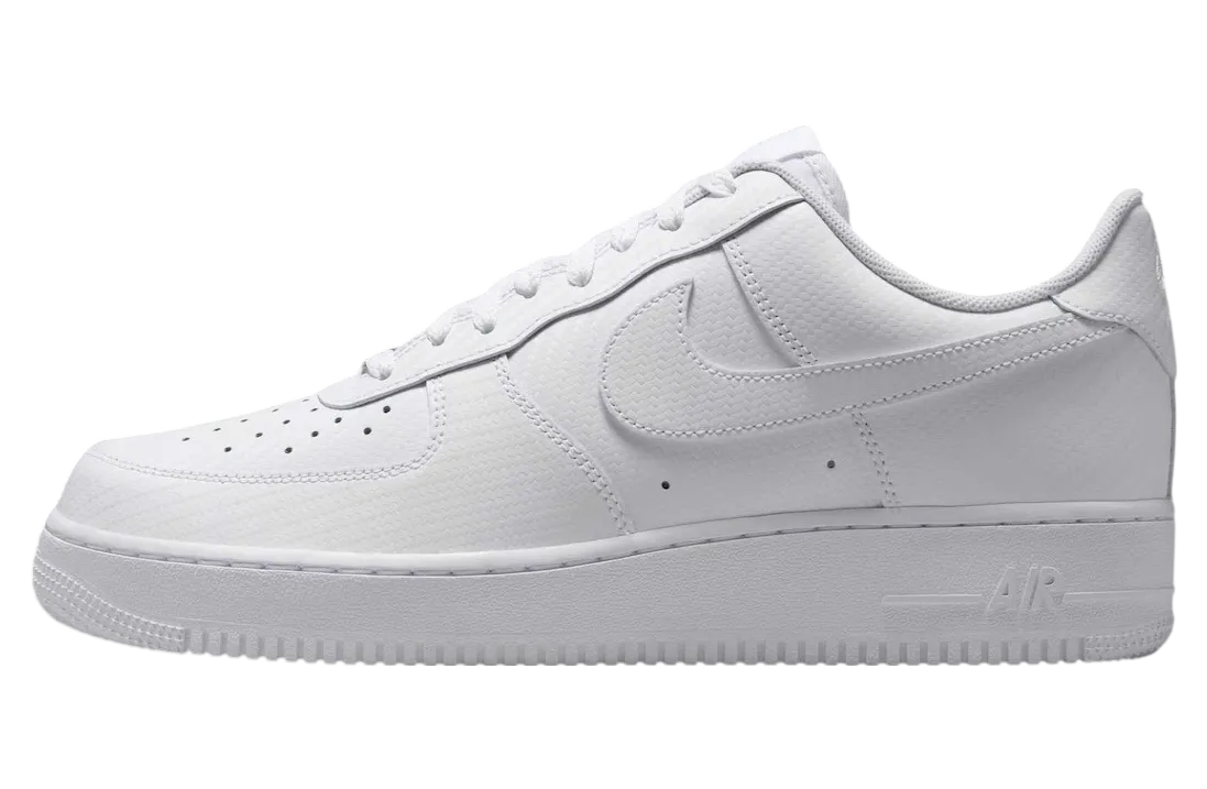 nike air force 1 low white carbon fiber