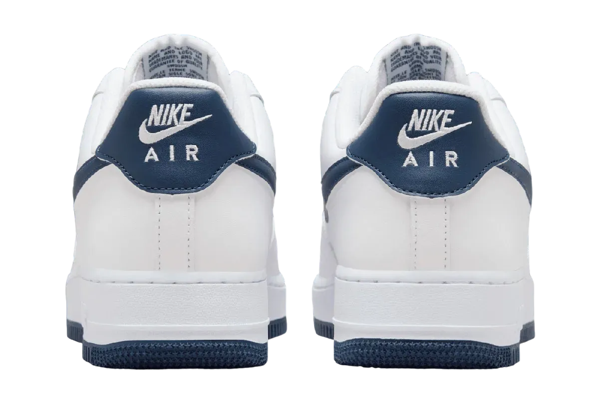 nike air force 1 low white midnight navy 1