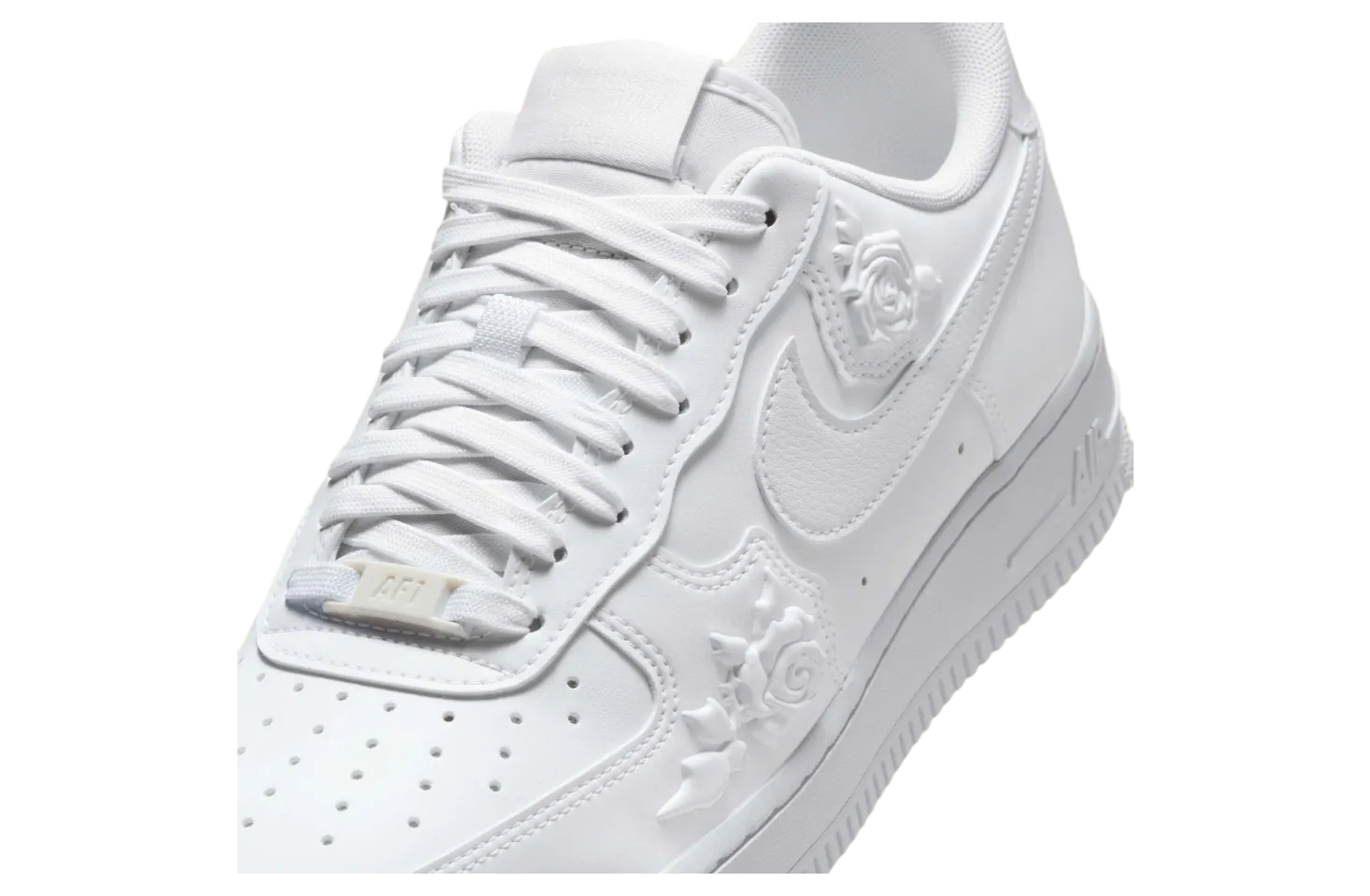 nike air force 1 low white roses white black 5