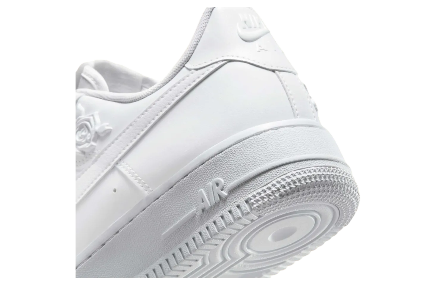 nike air force 1 low white roses white black 6