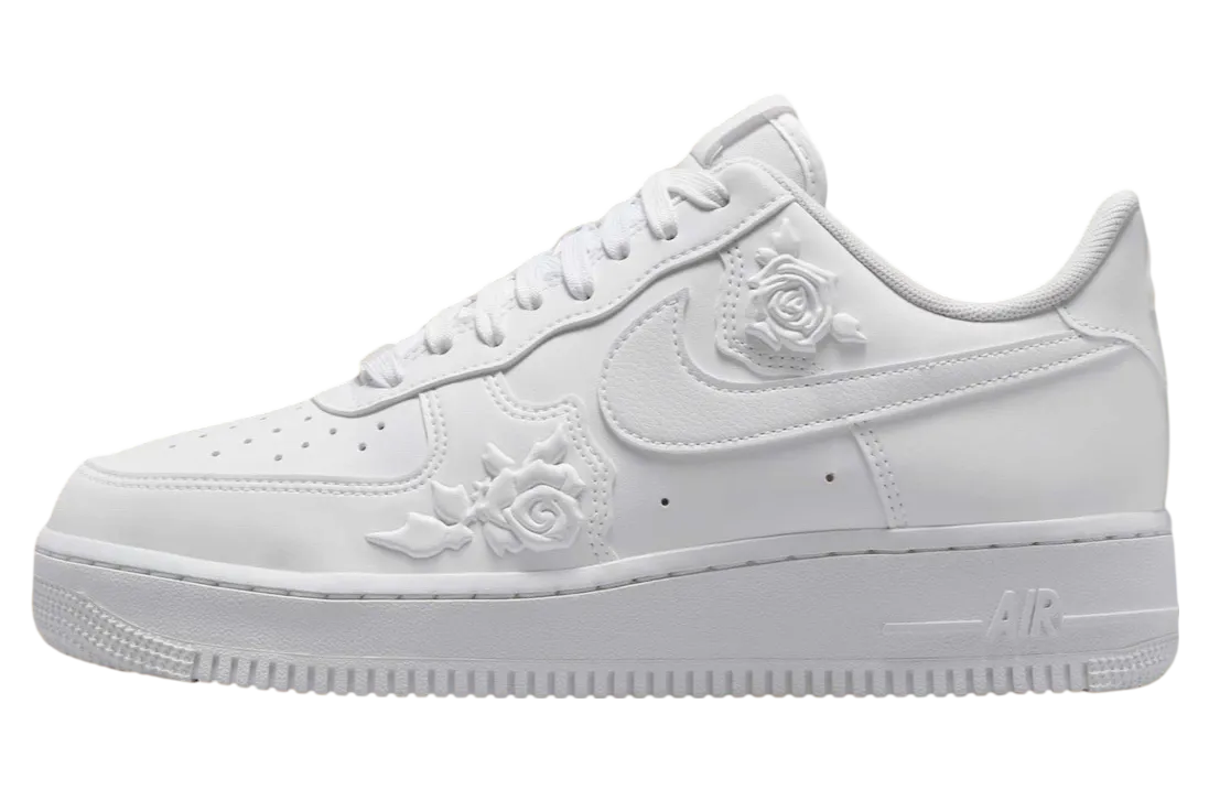 nike air force 1 low white roses white black