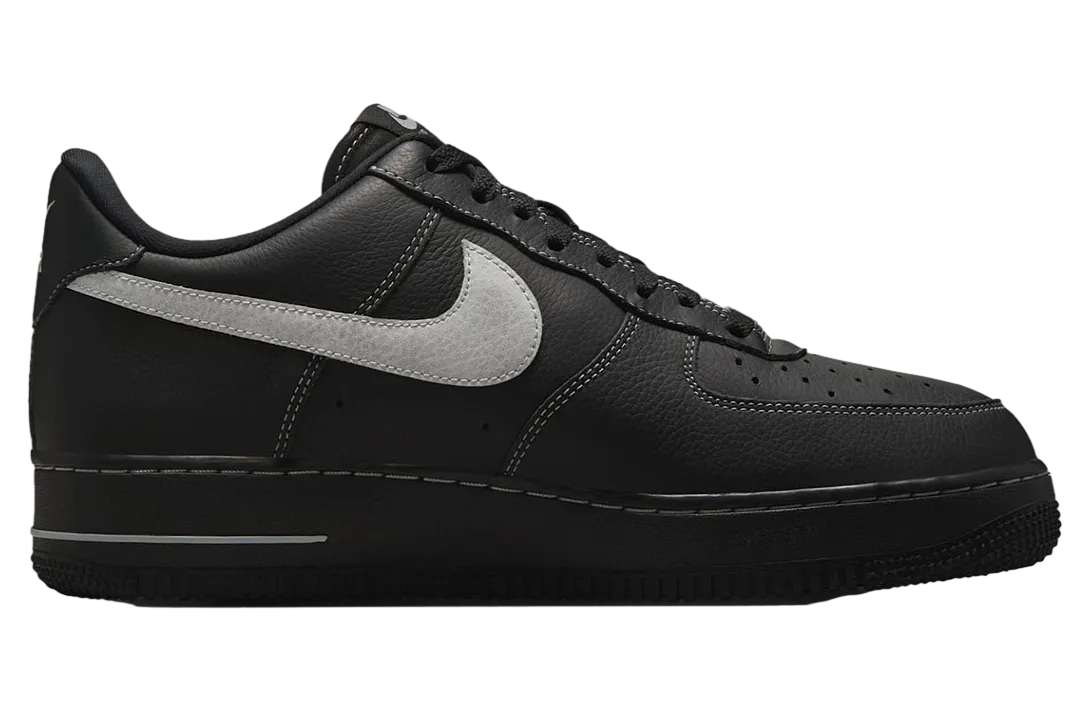 nike air force 1 low white stitch black 1