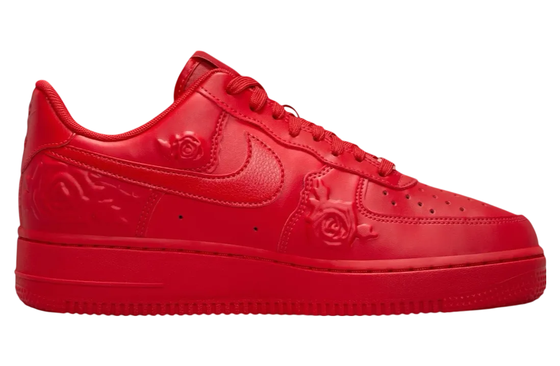 nike air force 1 low wmns red roses 0