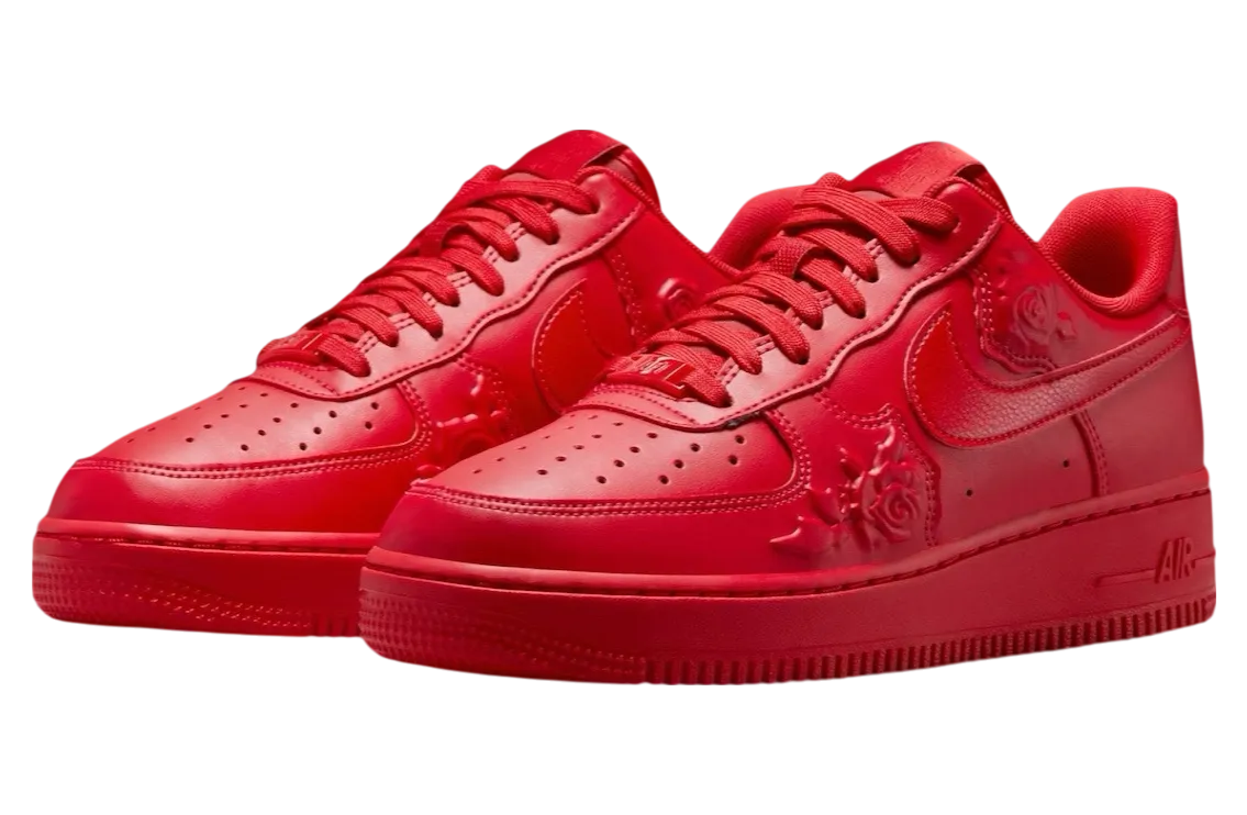 nike air force 1 low wmns red roses 2