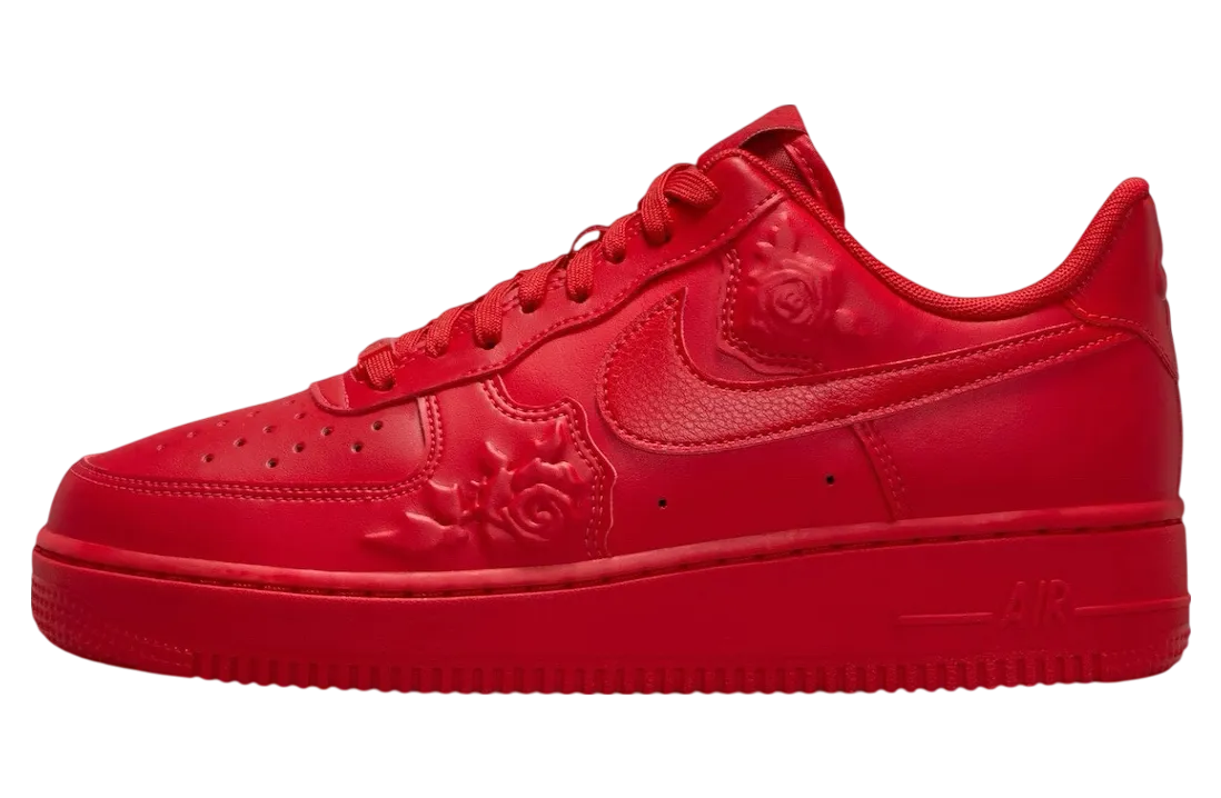 nike air force 1 low wmns red roses