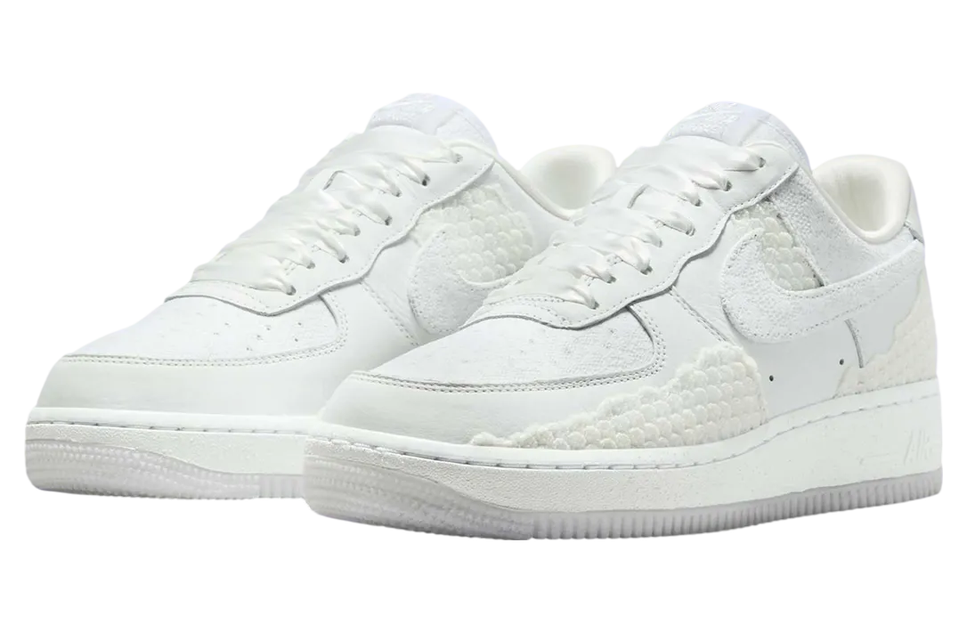 nike air force 1 low wmns white mix material 0