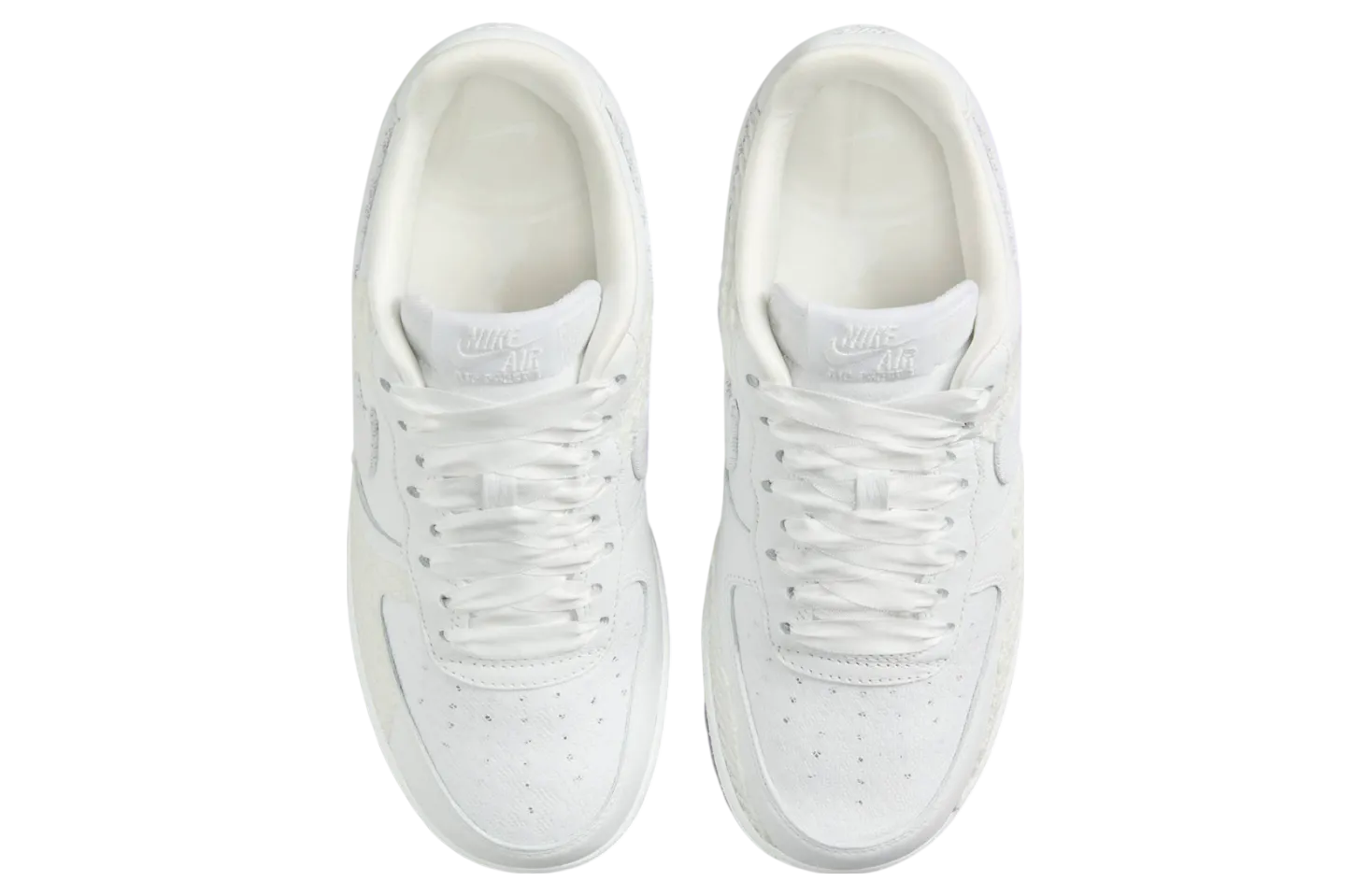 nike air force 1 low wmns white mix material 2