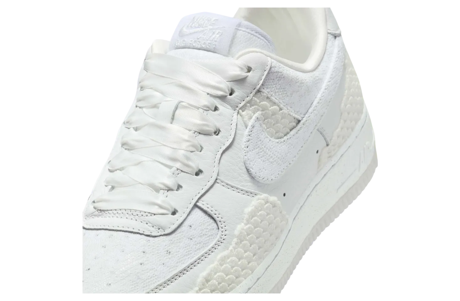 nike air force 1 low wmns white mix material 5