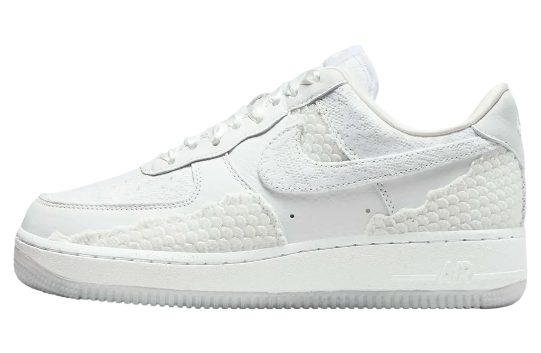 nike air force 1 low wmns white mix material