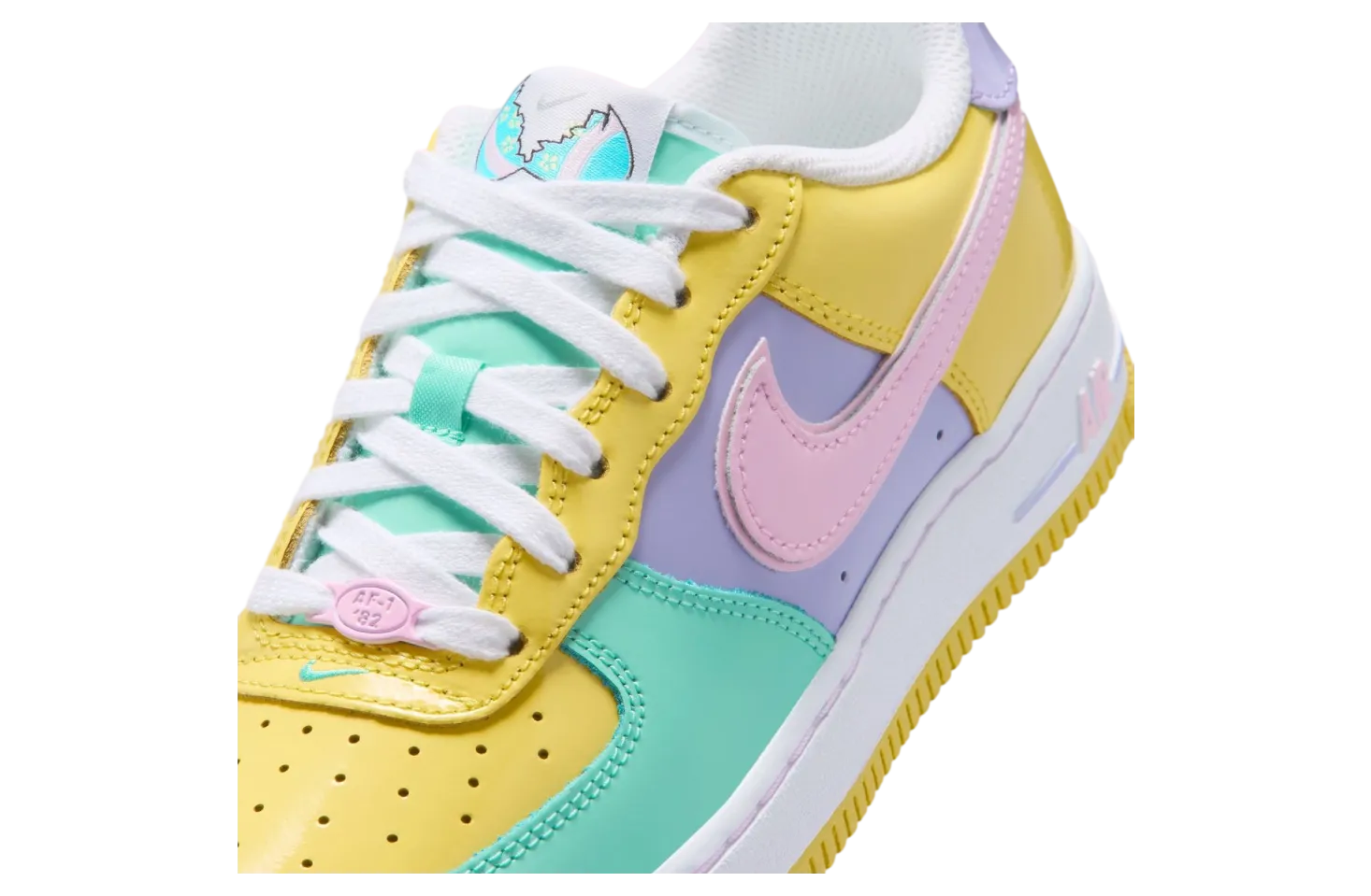 nike air force 1 low yellow pulse hydrangeas 3
