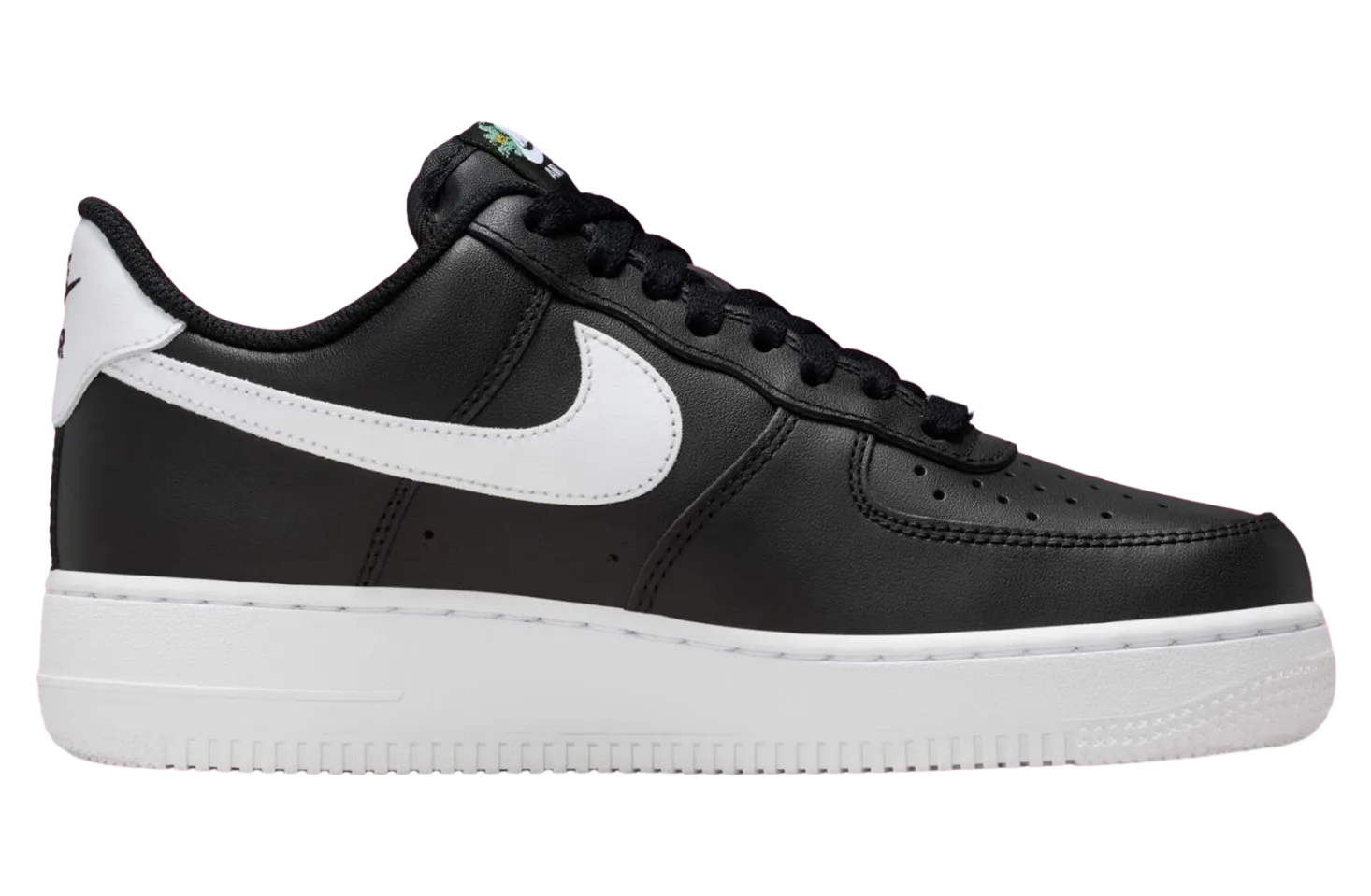 nike air force 1 now flowers black metallic gold 2