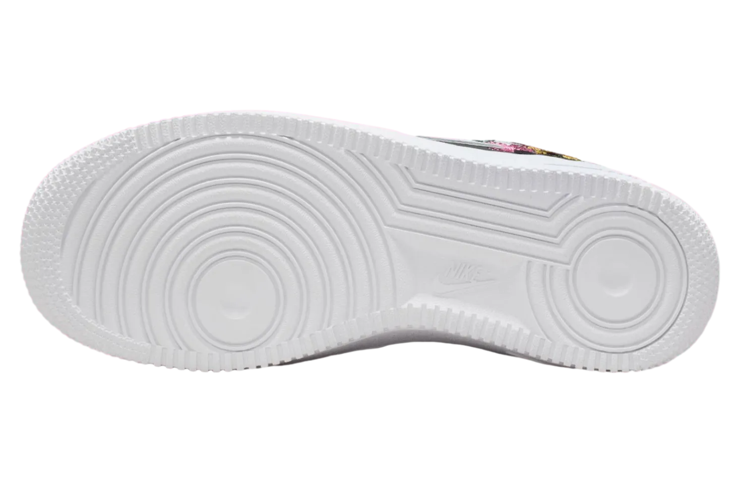 nike air force 1 now flowers black metallic gold 5