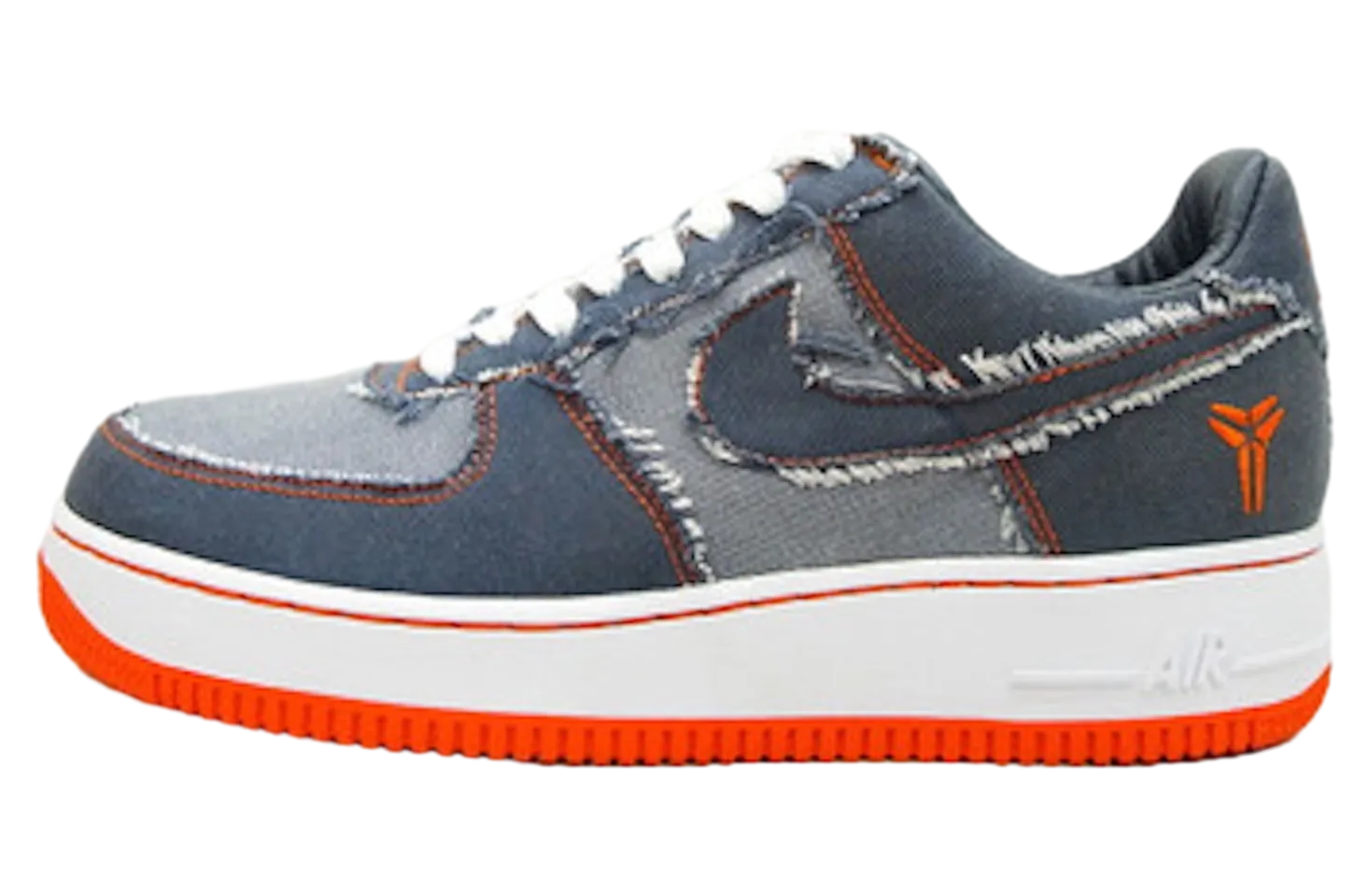 nike air force 1 obsidian safety orange