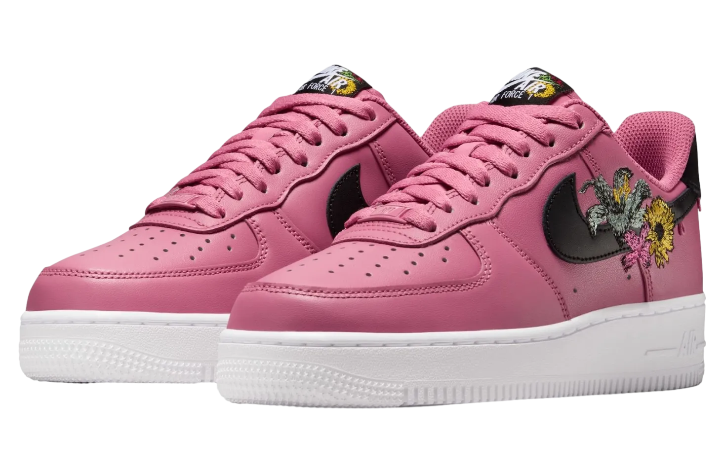 nike air force 1 peony metallic gold 1