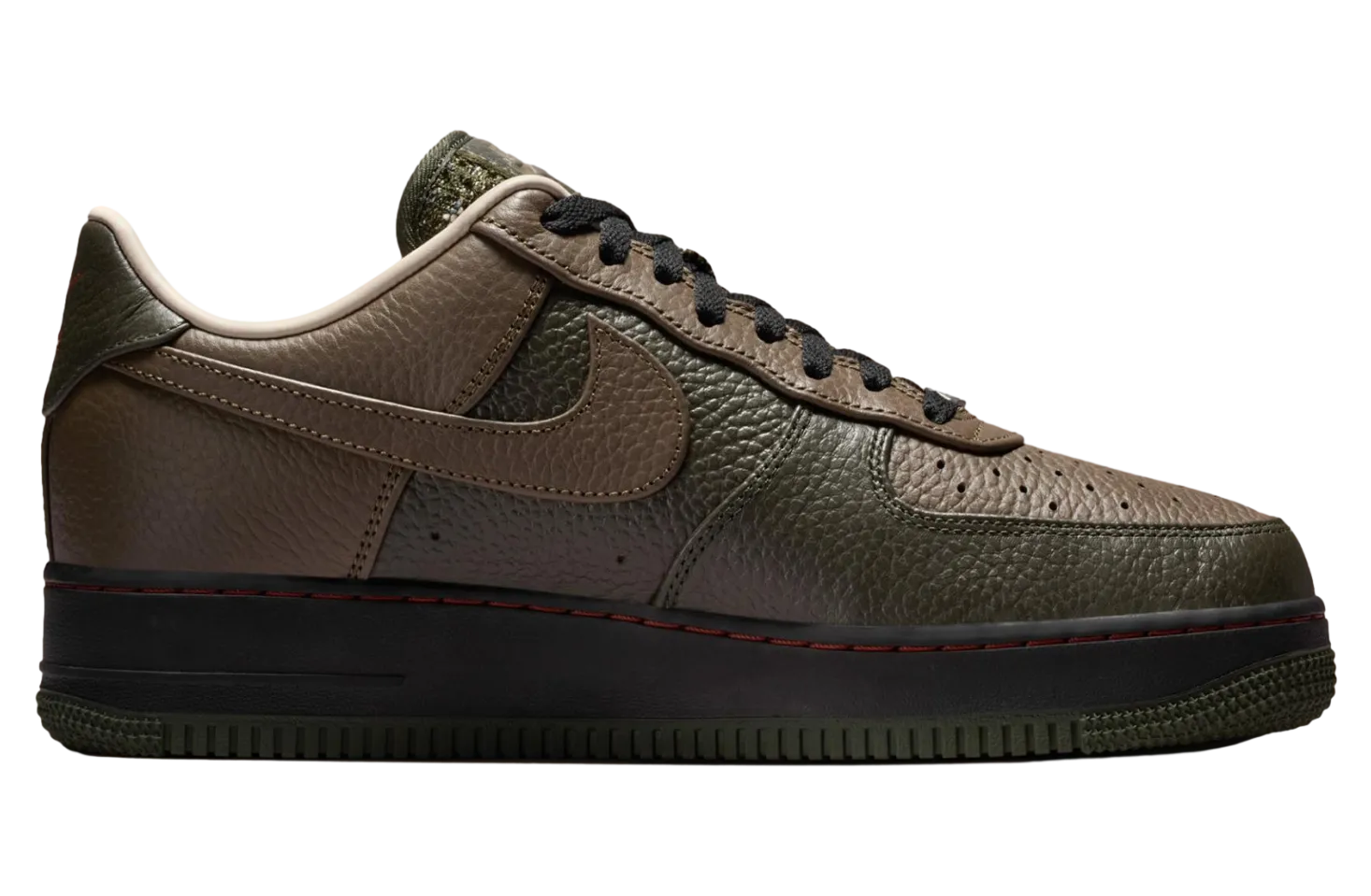 nike air force 1 sequoia black 3