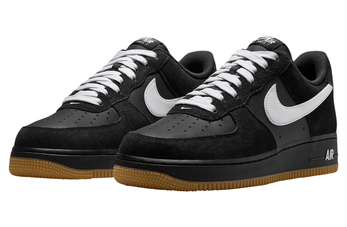 nike air force 1 sk8 black white 0