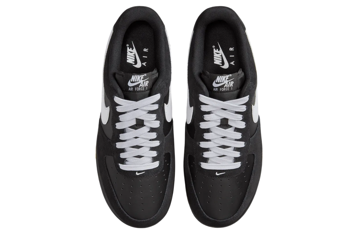 nike air force 1 sk8 black white 2