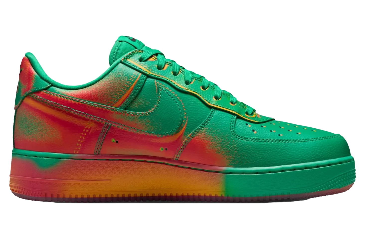 nike air force 1 stadium green laser orange 1