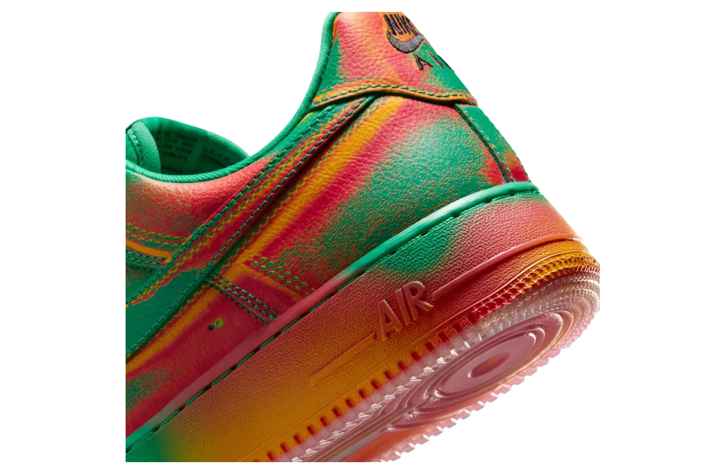 nike air force 1 stadium green laser orange 6