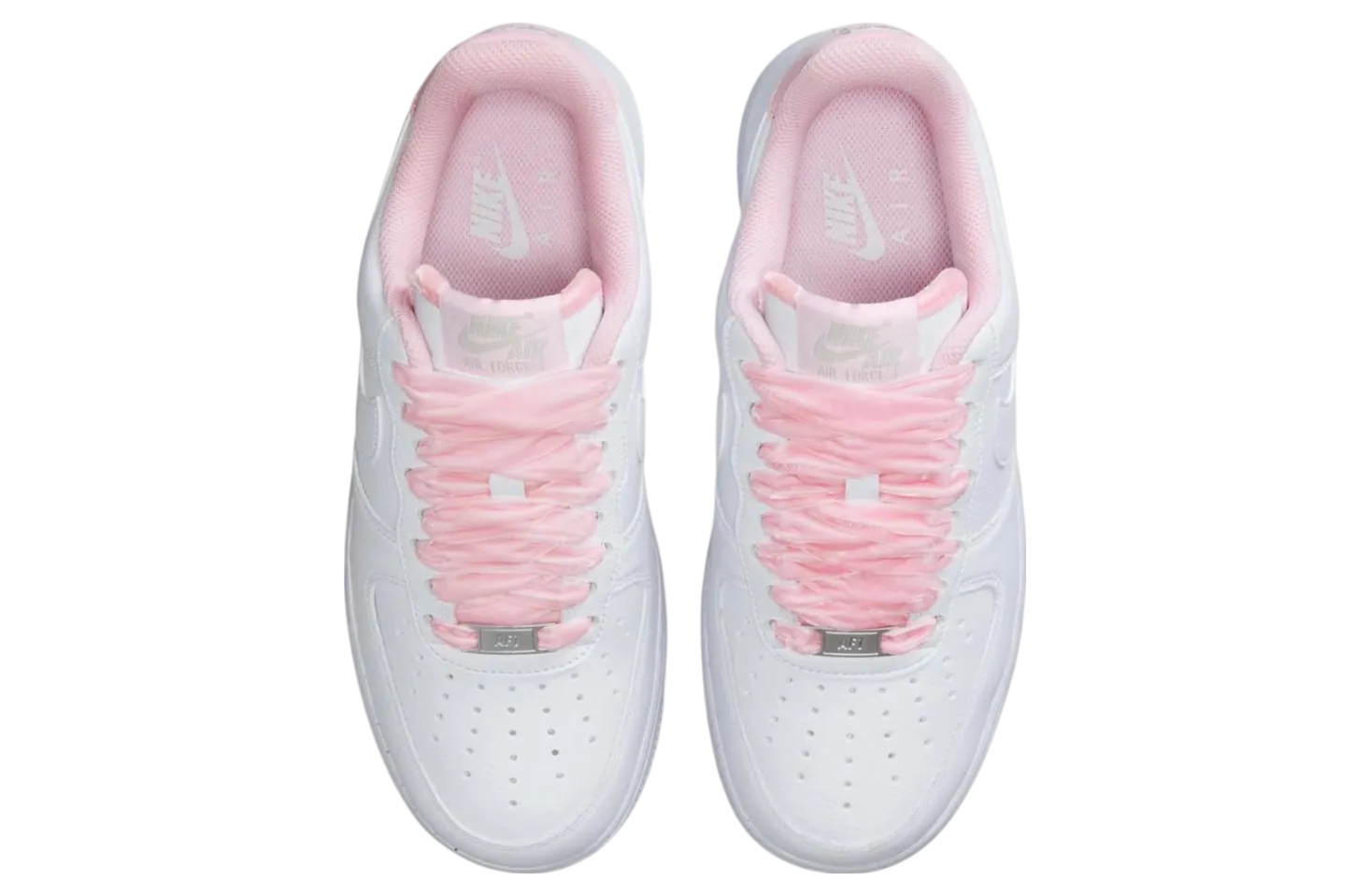 nike air force 1 vintage pink foam grey fog 4