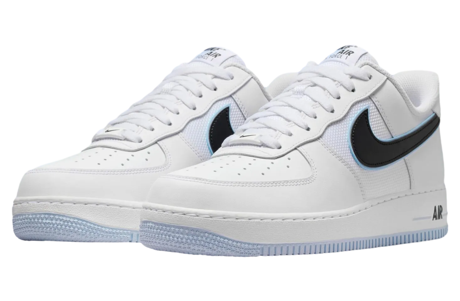 nike air force 1 white black 0