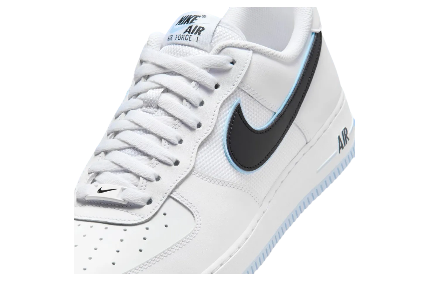 nike air force 1 white black 6