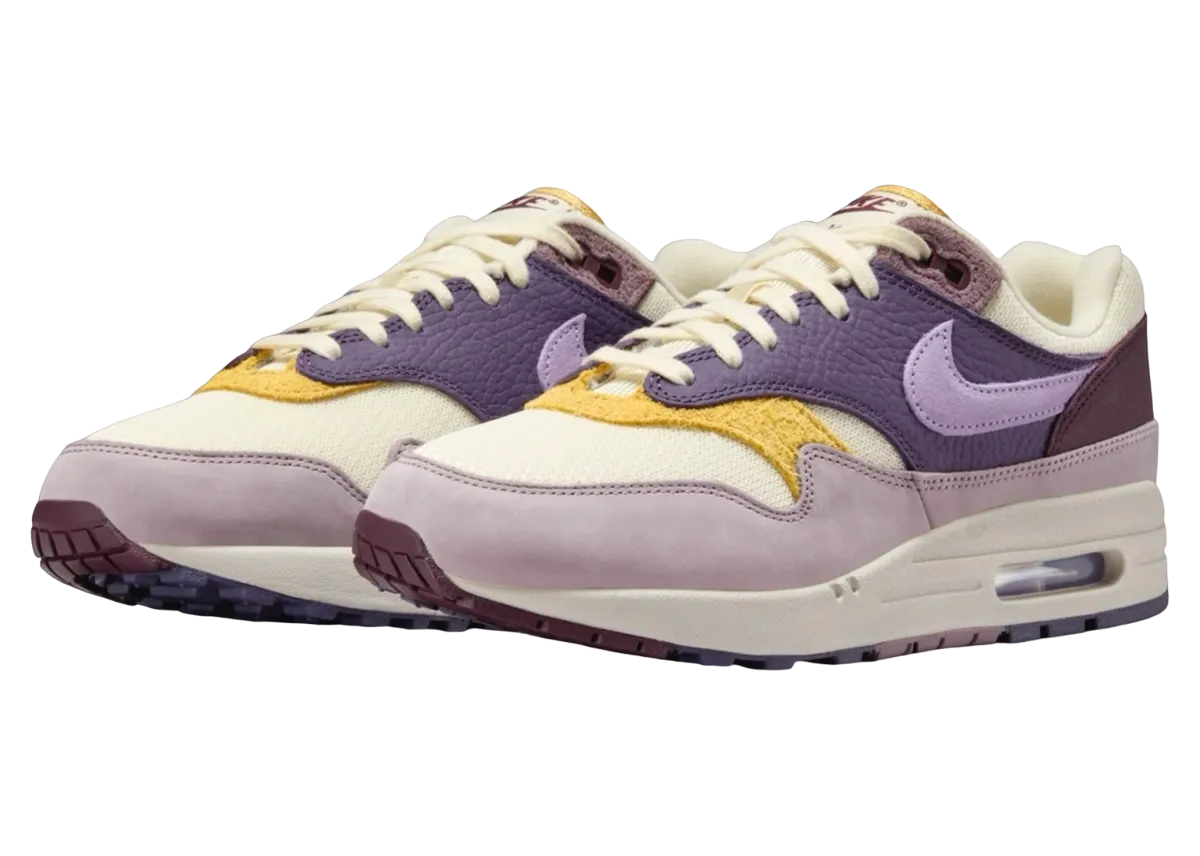 nike air max 1 87 wmns hydrangeas dark raisin 0