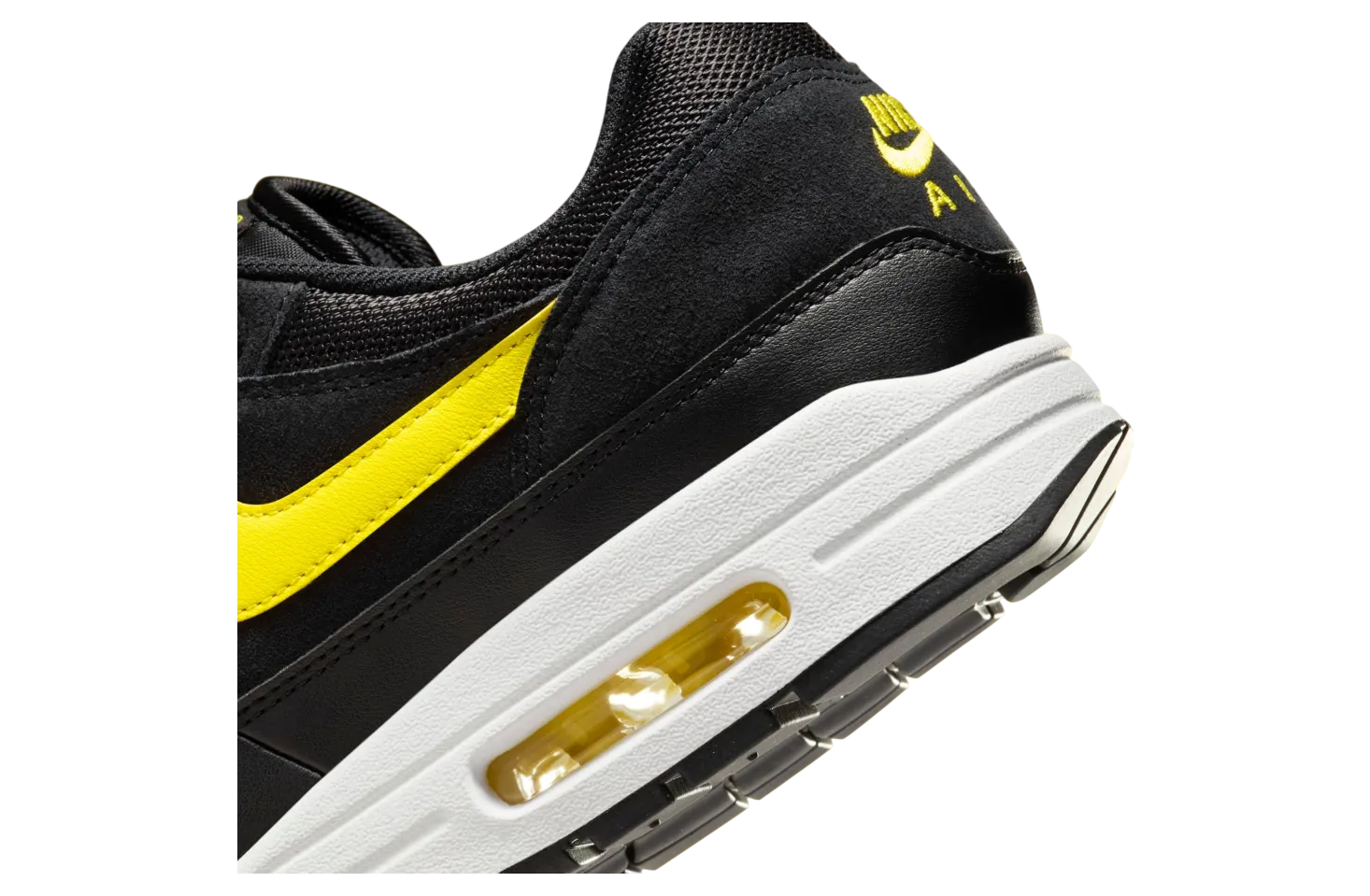 nike air max 1 black opti yellow 6